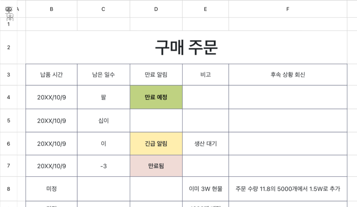 구매 주문